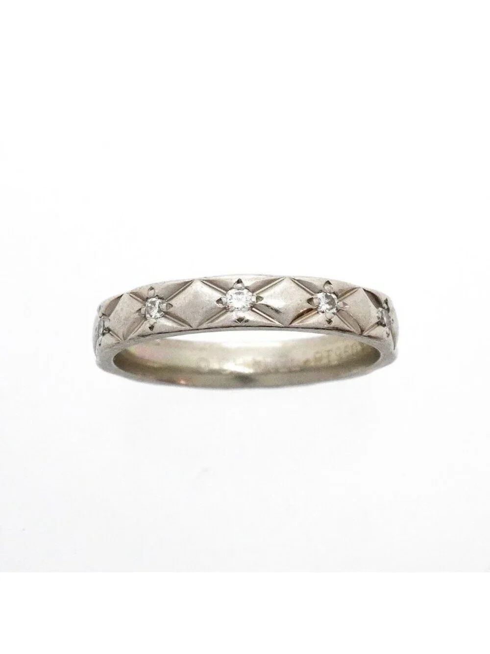 Chanel ring matelasse